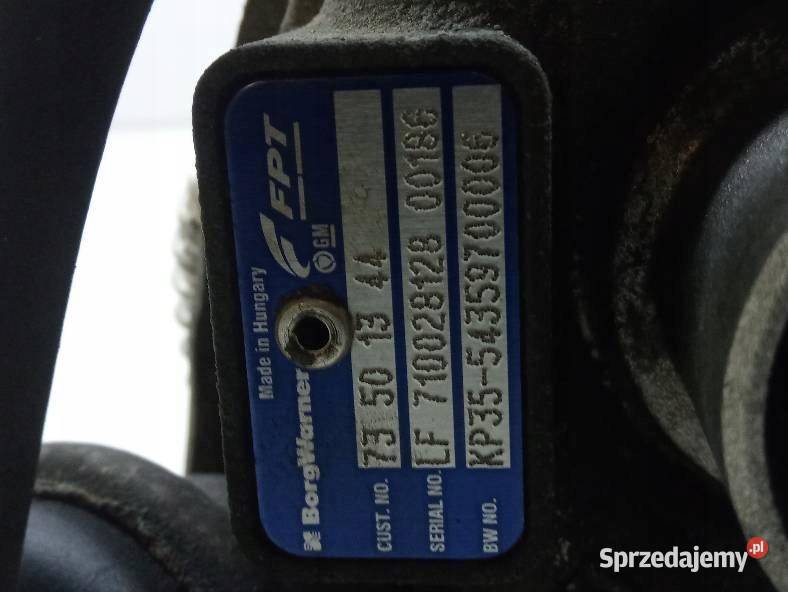 TURBOSPRĘŻARKA 73501344 LF 710028128 13 D Suzuki sprzedam