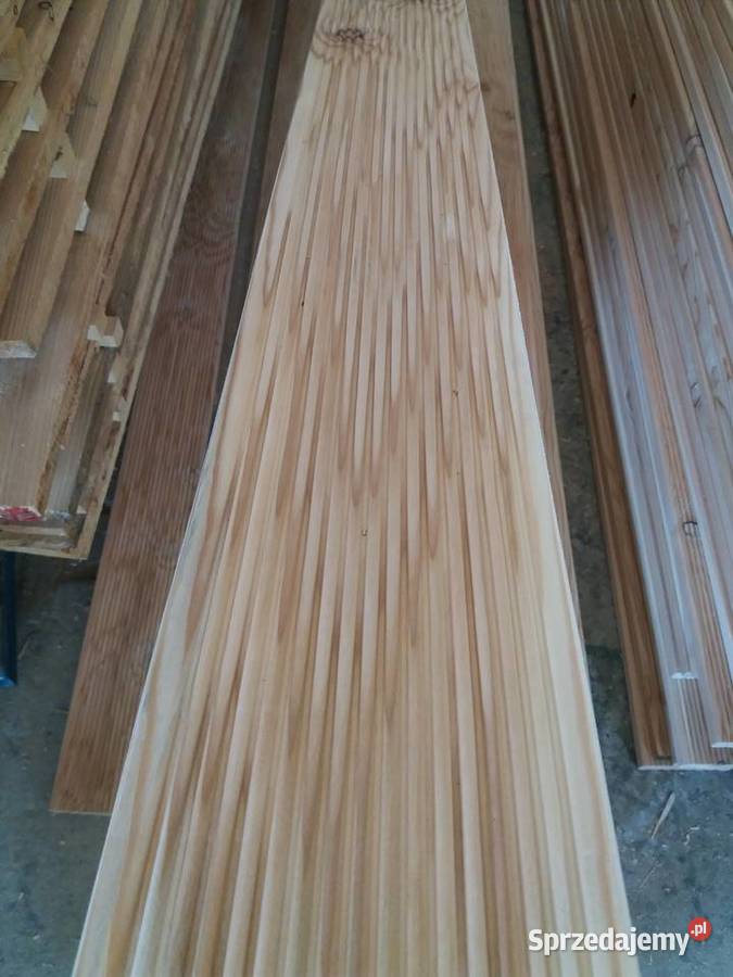 Deska TARASOWA modrzewiowa klasa A Dębica