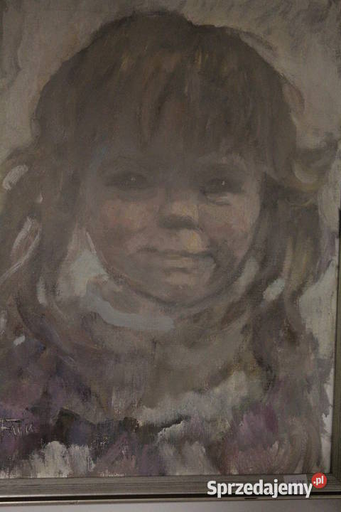 Obraz portret dziewczynki HFALK 328 zachodniopomorskie Szczecin sprzedam