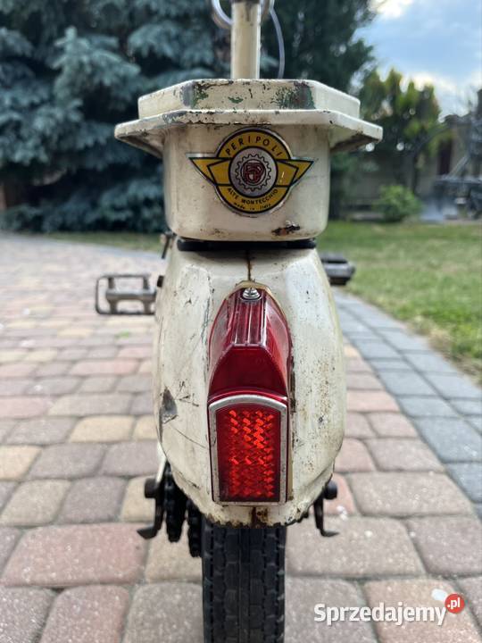 Sprawna włoska motorynka Peripoli automat 1969 Żychlin