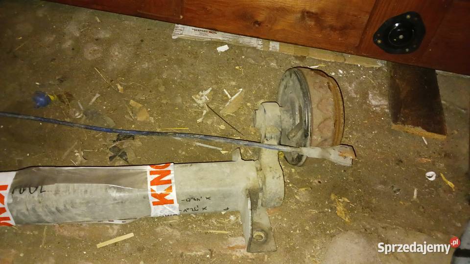 Oś hamowana do lawety KNOTT VGB13 1350 wielkopolskie Środa Wielkopolska