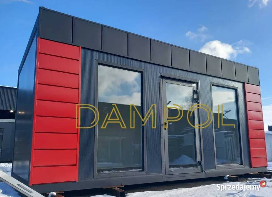 6x3m pawilon kontener beauty handlowy usługowy małopolskie Kraków