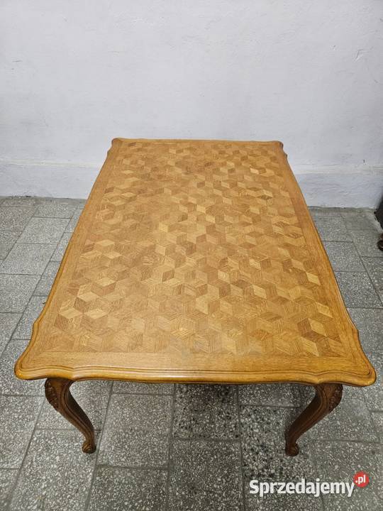 Rozkładany stół ludwikowski 6 krzeseł Meble Nowy Sącz sprzedam