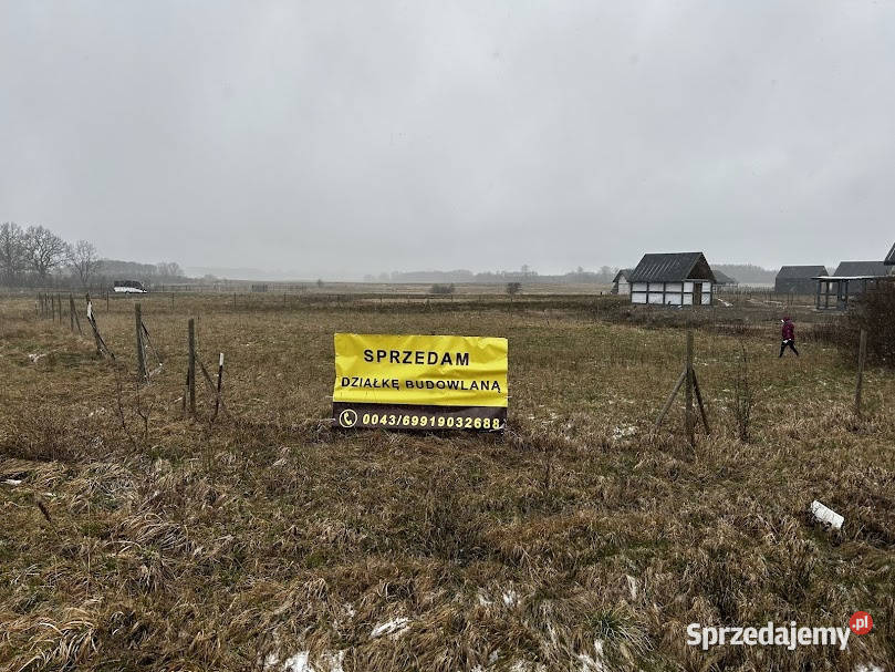 Najlepsza działka w Wytownie 1149m Al Wiatru siatka
