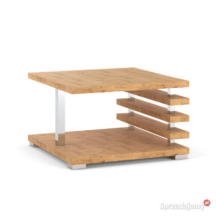 Stolik Kawowy Drewniany Nosto 60 Nowoczesny Do warmińsko-mazurskie Elbląg