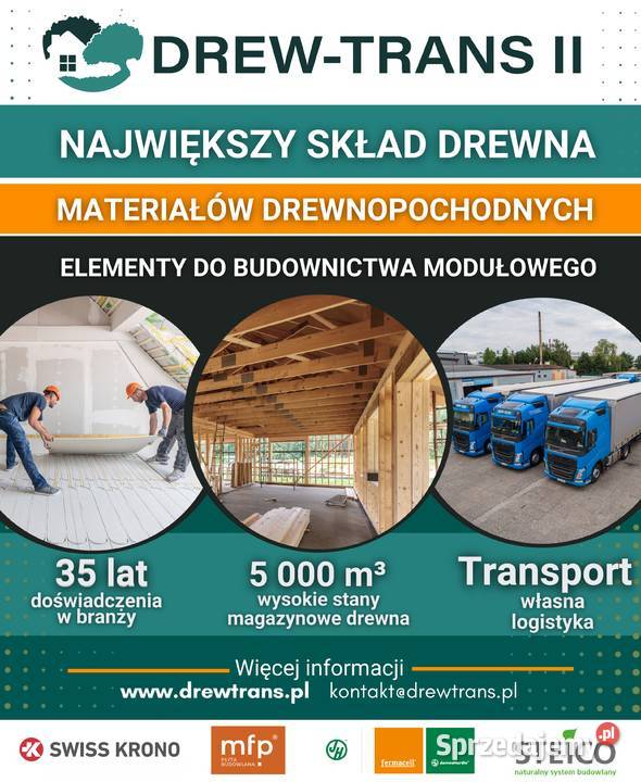 Sklejka szalunkowa topolowa 1250x2500x20 mm Dom i Ogród Chojnice sprzedam