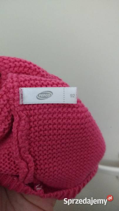 Różowa czapka czapeczka wiosenna jesienna dziewczynka Szczecin