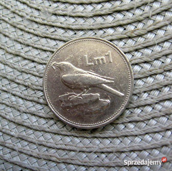 Malta 1 Lir 1986r wielkopolskie Kalisz