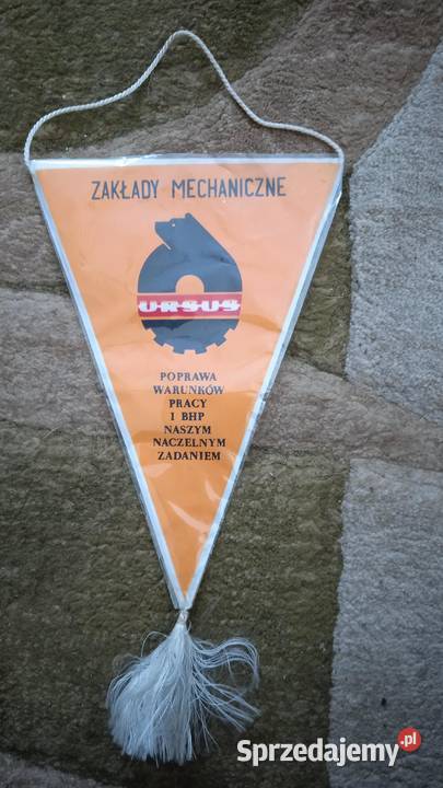 Ursus ZM proporczyk oryginalny Lublin