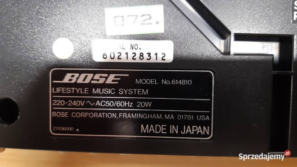 BOSE Lifestyle Music System