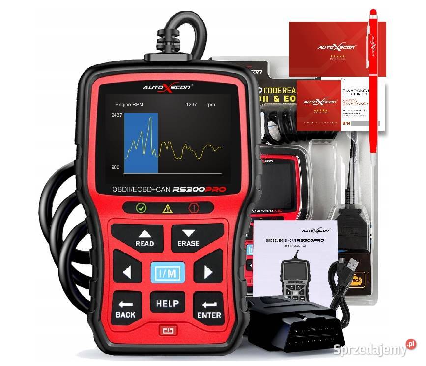 Autoxscan RS 300 PRO Tester diagnostyczny Gorzów Wielkopolski