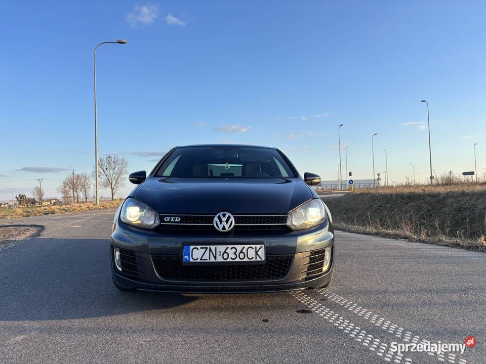 VW Golf VI GTD 20 TDI 170 DSG Bogate wyposażenie Żnin