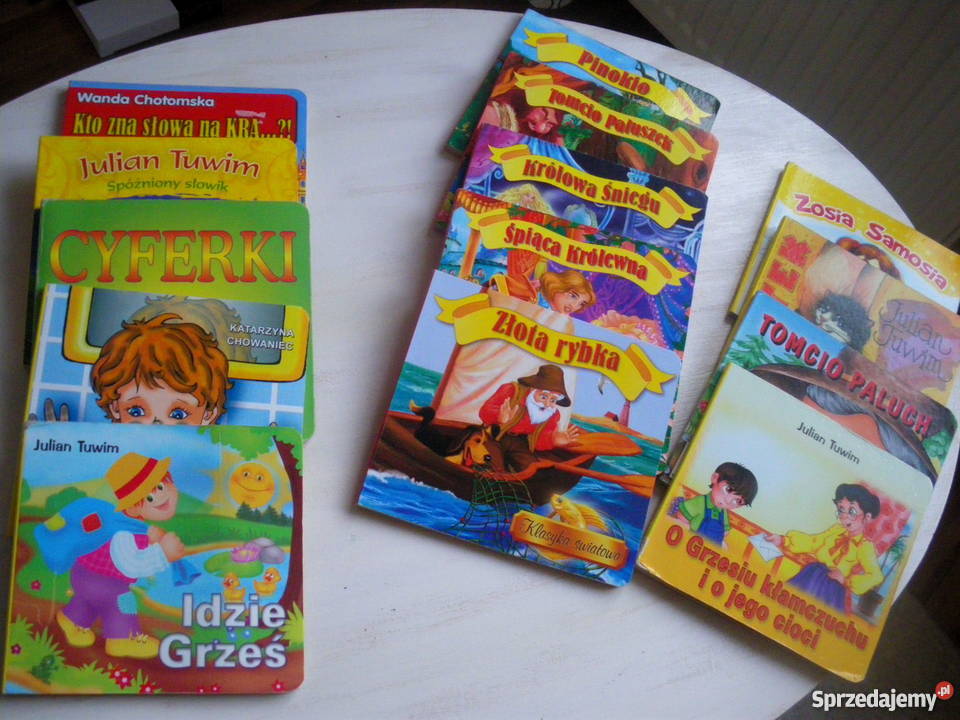 OkazjaRóżne zestawy książeczek dzieci