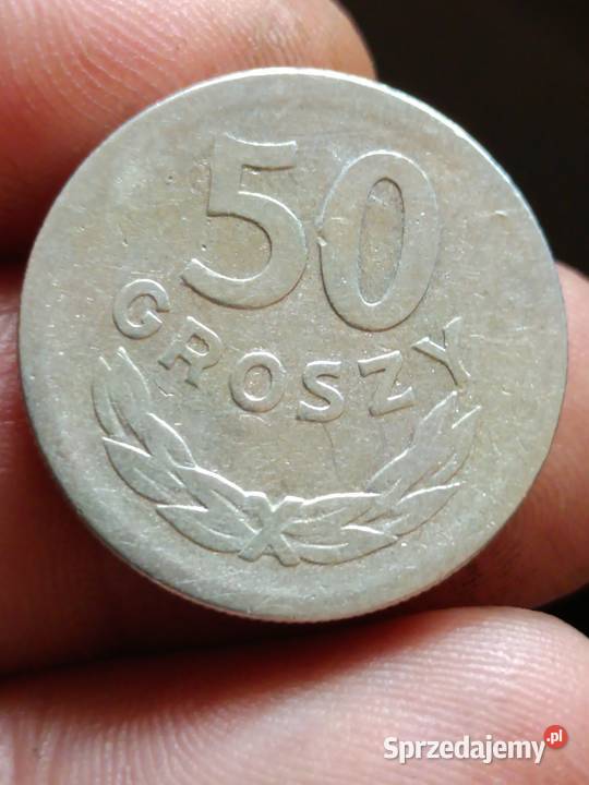 Sprzedam monete 50 groszy 1957 skretka ttt Kolekcje Chełm