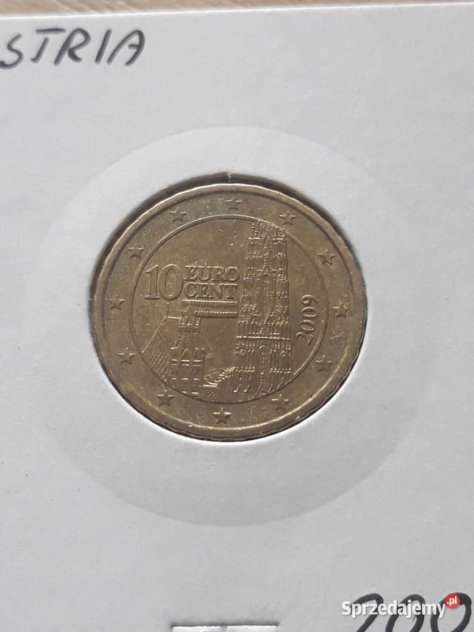 10 Eurocentów Austria 2008 r 2009 r 2011 r Konin sprzedam