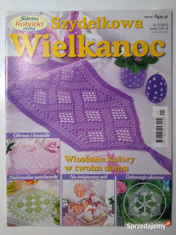 Sabrina Robótki Szydełkowa Wielkanoc 12012 Gdańsk