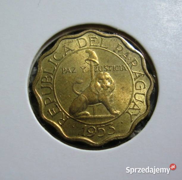 Paragwaj 15 Centimos 1953r Ładna Kalisz sprzedam