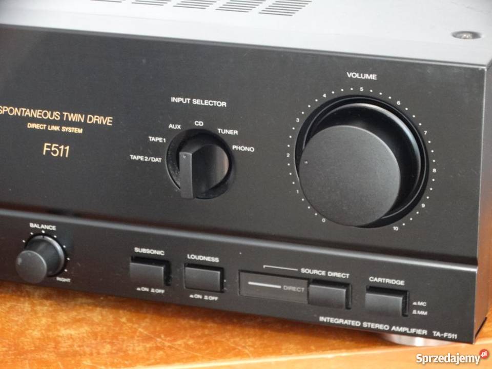 Wzmacniacz Sony TAF511 mocny 2 x 115 watWYSYŁKA Jasło