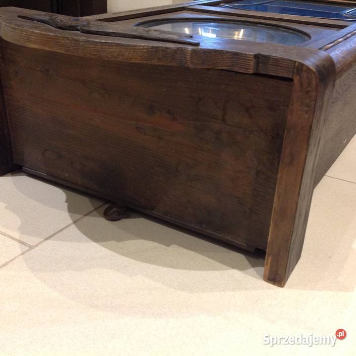 Stary Zegar Wiszcy Drewniany Nowa Sól