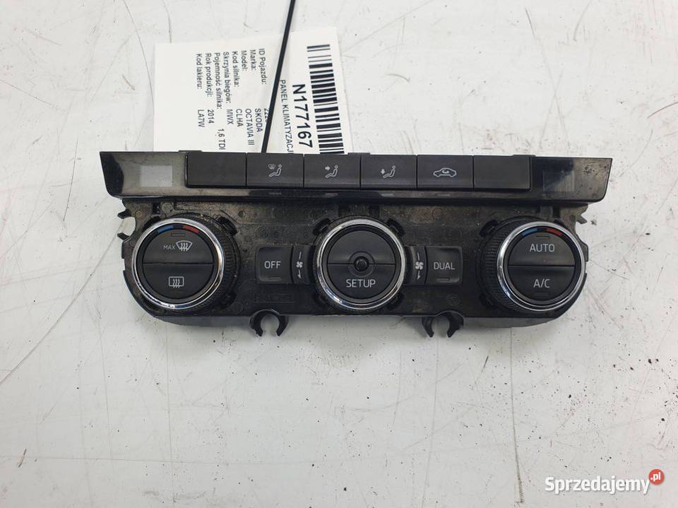 PANEL KLIMATYZACJI SKODA OCTAVIA III 5E0907044E Lipno