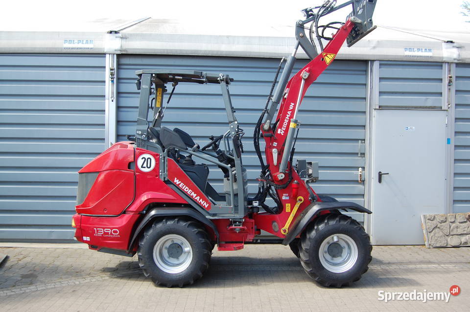 Ładowarka Weidemann 1390 Schaffer Giant Jcb Ładowacze czołowe