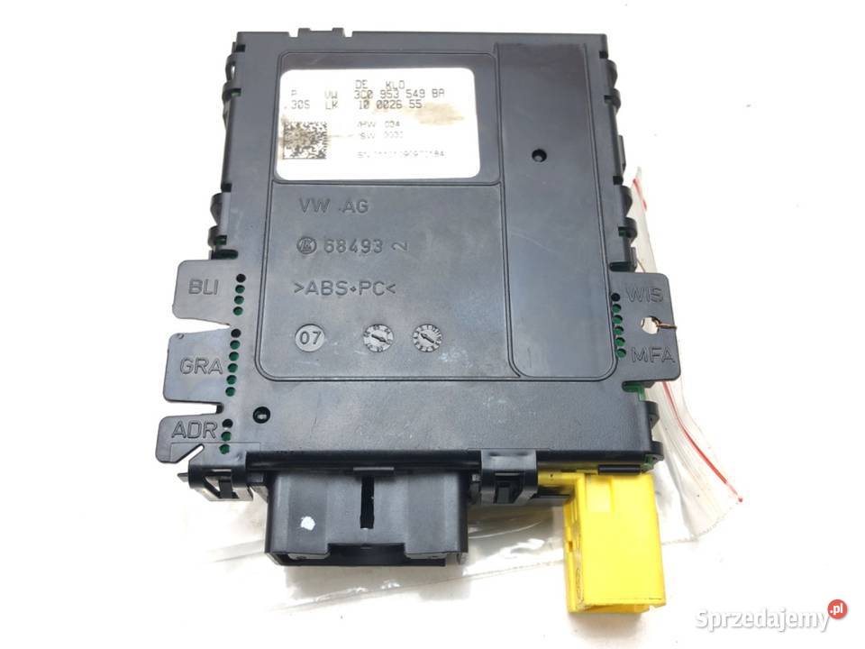 MODUŁ SKRĘTU VW PASSAT B6 3C0953549BA Kombi 0511