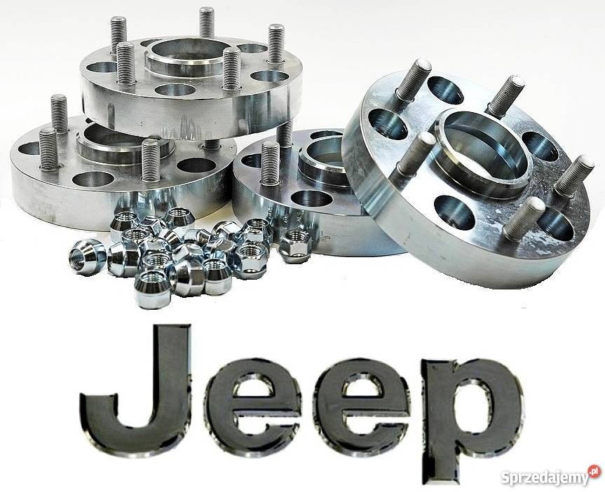 DYSTANSE Z KOŁNIERZEM JEEP 5x127 5x1143 WJ WG WH