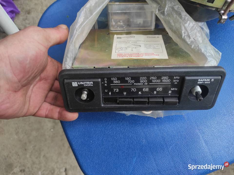 Radio samochodowe UNITRA Safari 5 Bielsko-Biała