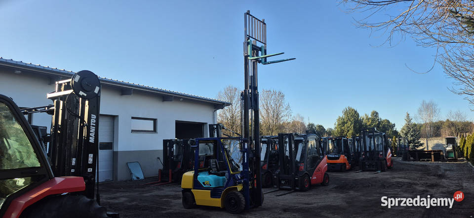 Wózek Widłowy KOMATSU FD25T Diesel Triplex 430 m