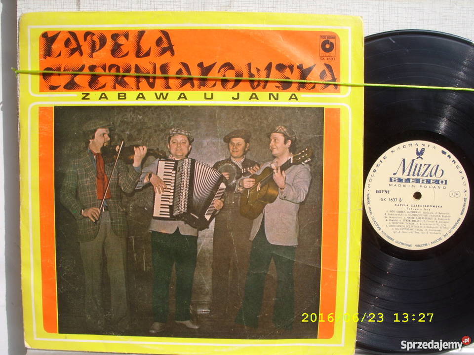 LP folk KAPELA CZERNIAKOWSKA 3 LP Wołów