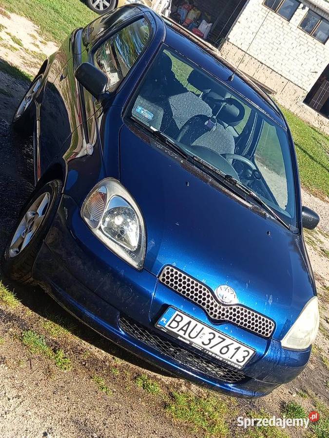 Toyota Yaris 13 2002r Yaris podlaskie Augustów