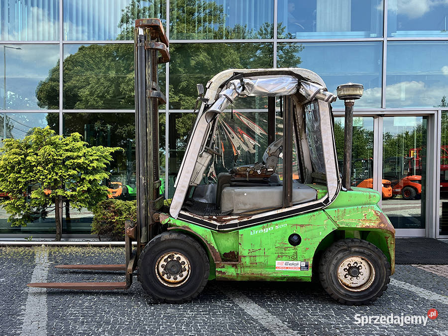 Wózek widłowy diesel Cesab DRAGO 500 5 t duplex Kęty sprzedam