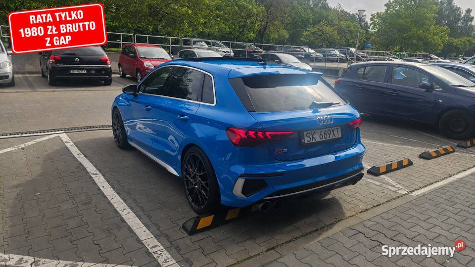 Cesja Audi S3 8Y rata brutto 1980 zl brutto S3 Katowice