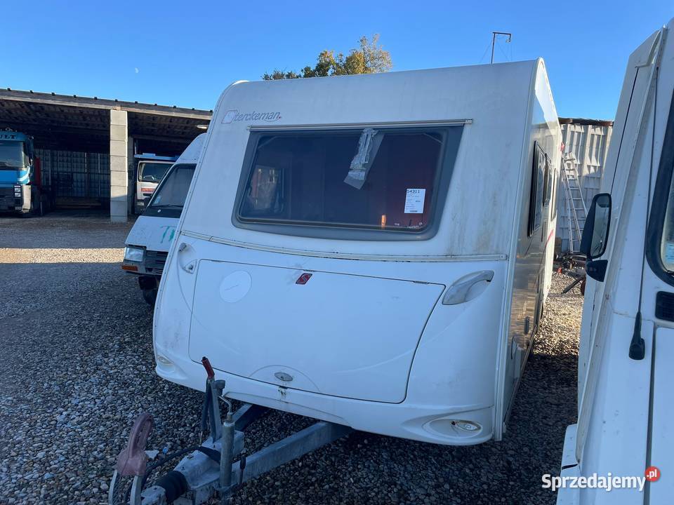 Przyczepa kempinSTERCKEMAN Alize CA229 Rok produkcji 2012 Kempingowe Przyczepy Łódź