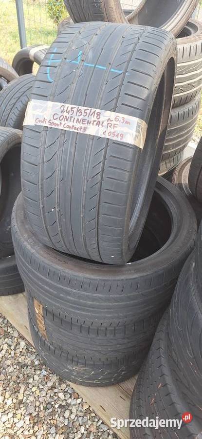 245 35 R18 Continental RF 2 lato PROMOCJA Gliwice