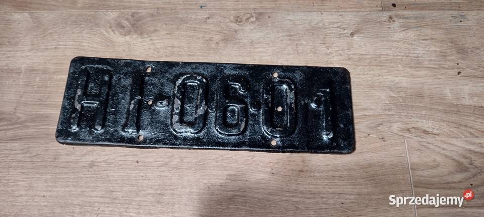 Tablica rejestracyjna Namysłów