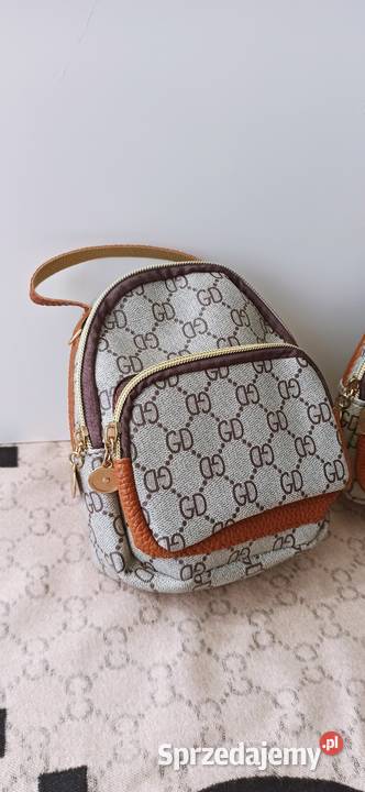 PROMOCJALATOPiękne damskie torebki plecakiBeżowy