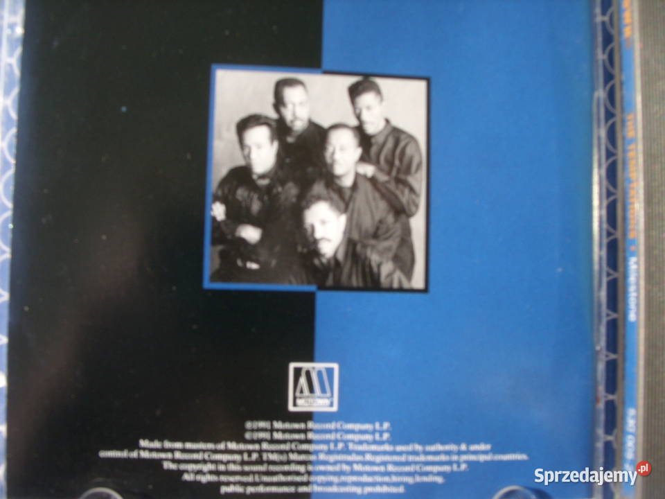 SOUL CD THE TEMPTATIONS MILESTONE 1991 Płyty i kasety dolnośląskie Wołów