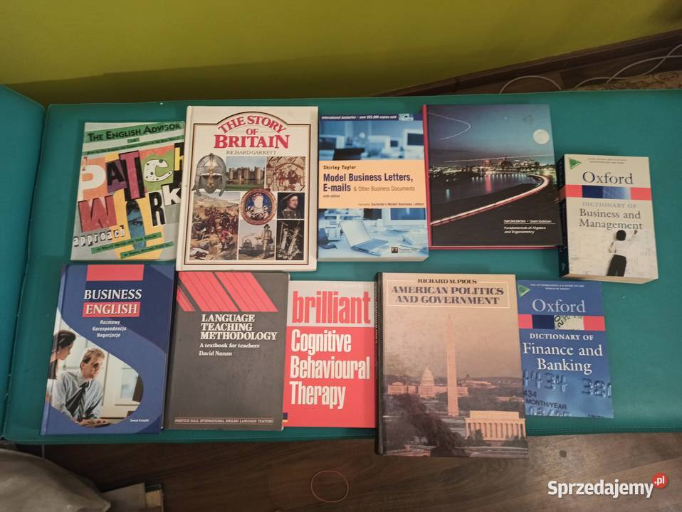 Zestaw ksiązek angielsku Business English Oxford Szczecin