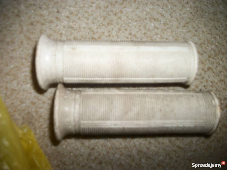 Ural Dniepr K750 gumy manetki kieownicy białe