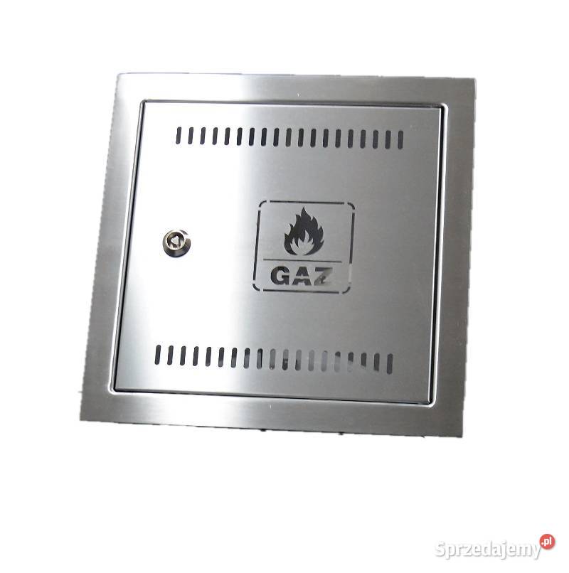 Drzwiczki rewizyjne gazowe 300x300 INOX Bochnia