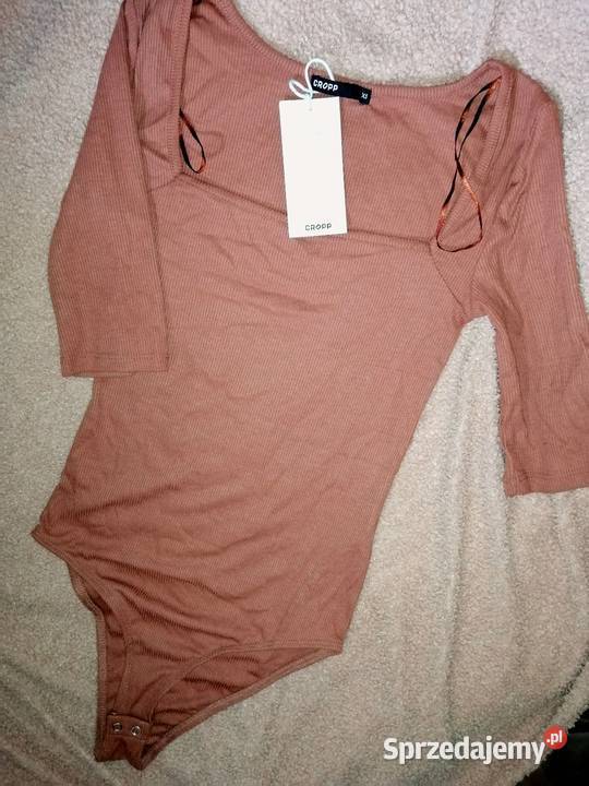 CROPP nowe z metką Body Bluzka Prążkowany Cropp Leszno
