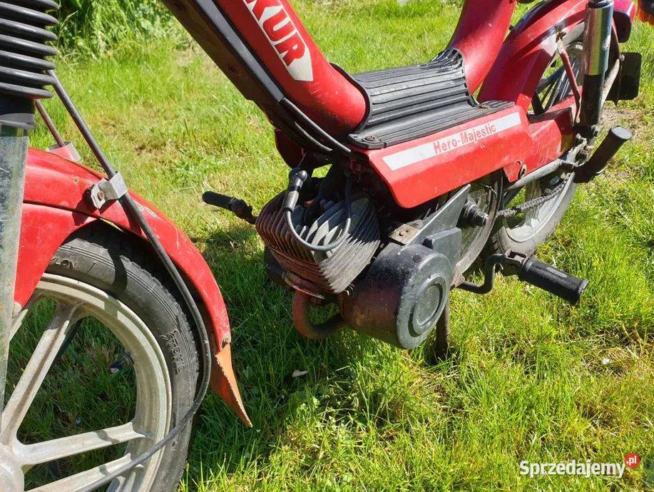 Ankur Majestic motorowery papiery dwie sztuki Stargard