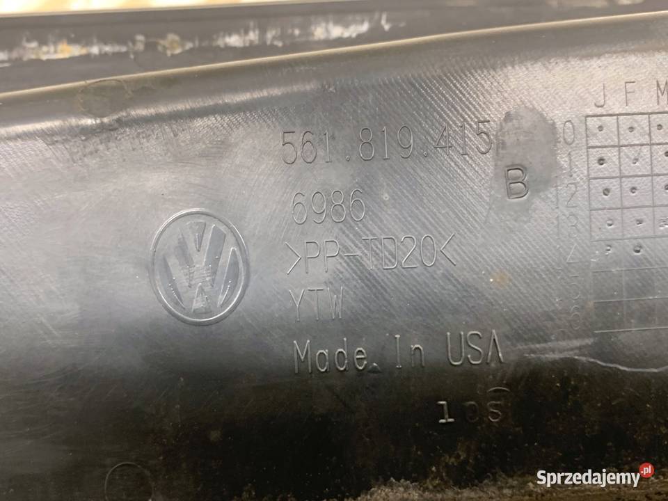 PODSZYBIE VW PASSAT B7 561819415B SedanLimuzyna