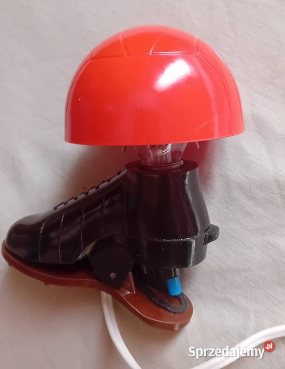 Lampka elektryczna pamiątka sportowa z CCCP 1977 Koźminek sprzedam