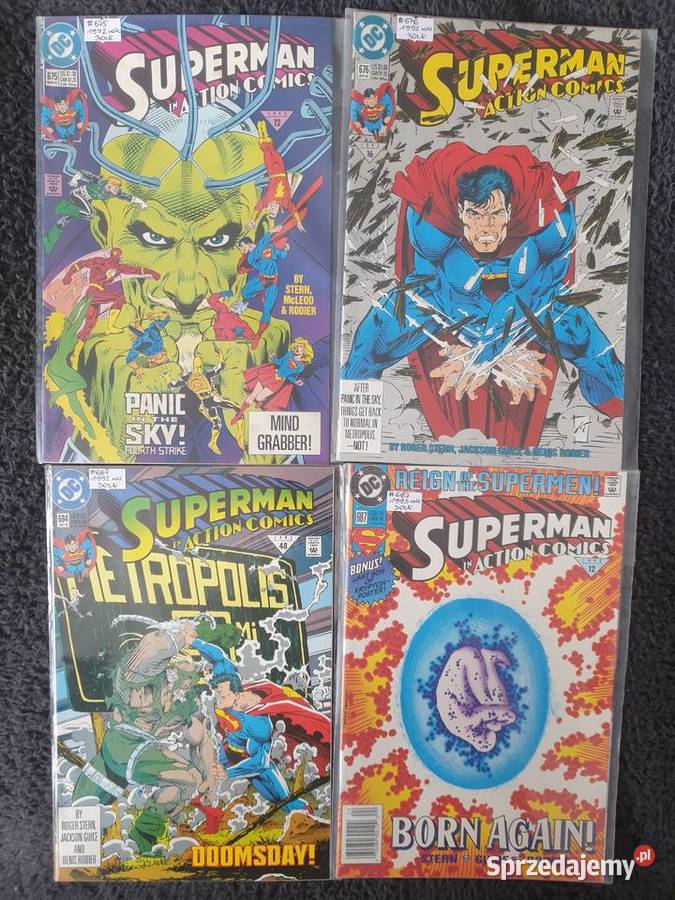 Superman in Action Comics kolekcja 31 komiksów pomorskie Gdynia
