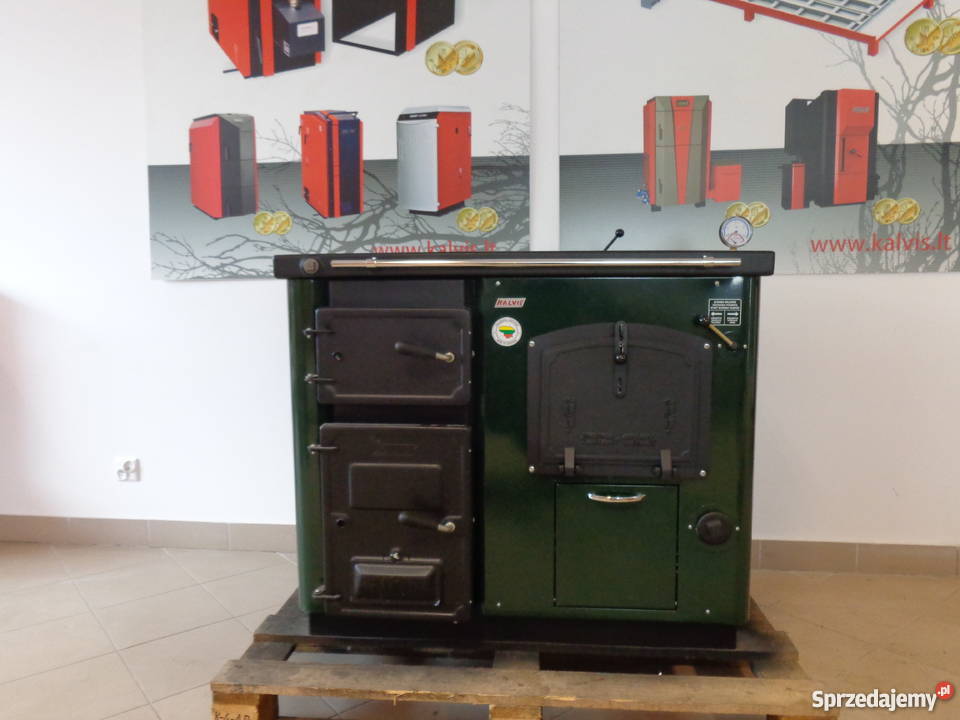 kuchnia do co piec Kalvis 4 AB stal Piece i kominki Lębork