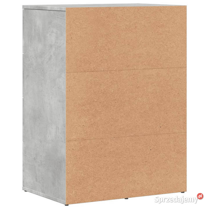 Szafka szarość betonu 59x39x80 materiał mazowieckie Warszawa