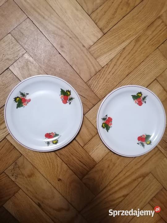 Talerze z Lubiany z owocami Gdańsk sprzedam