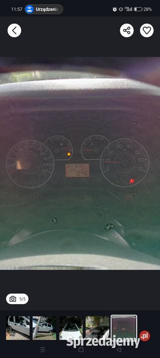 Fiat nieuszkodzony Grande Punto